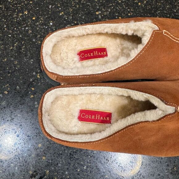 Cole Haan Montosa Shearling Lined Slip ons. Size 6B - Picture 9 of 11
